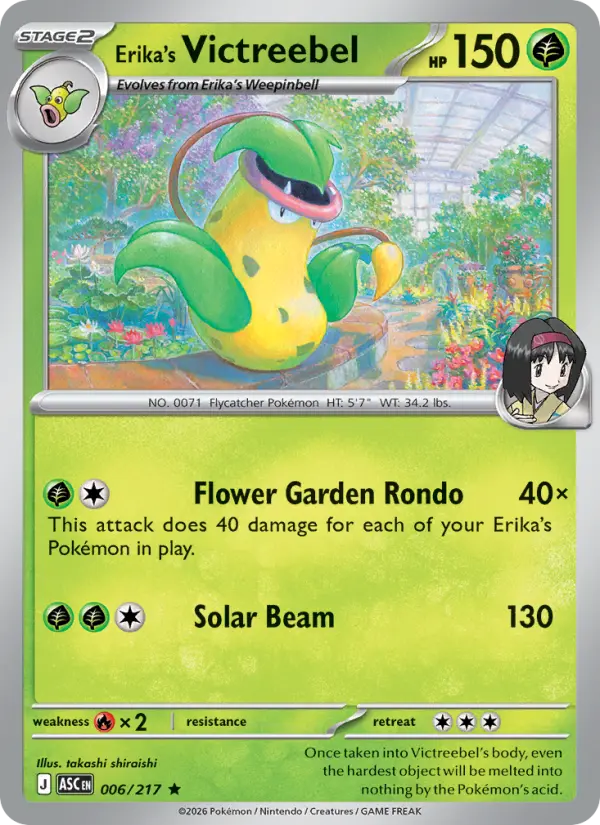 Erika's Victreebel